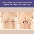 thumbnail image 5 of Ruidigrace Sticky Bras Adhesive Bra Push Up Strapless Bra Bra For Women Teen Girls 2 Pairs, 5 of 9