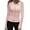Light Pink., variant on Women Golden Full Zip Up Workout Cropped Jackets Lightweight Athletic Yoga Tops
