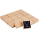 thumbnail image 1 of Juego de 16 cajas de cartón Kraft para joyería, caja cuadrada de cartón para regalo, 1 of 7