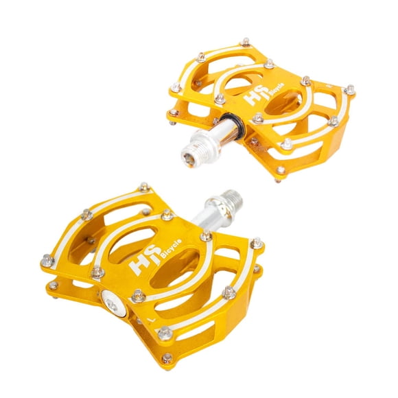 Pedales para bicicleta BMX 1/2 aluminio naranja naranja M