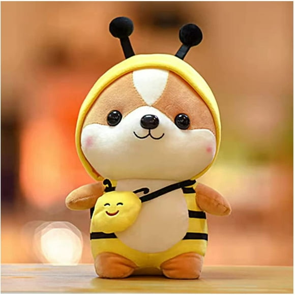 Squirrel Bee Plush Toy, Cute Plush Stuffed Animal Toy Doll, Suitable for Christm