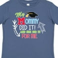 thumbnail image 4 of Inktastic My Mommy Did It and She Did It for Me with Graduation Cap Boys Toddler T-Shirt, 4 of 5
