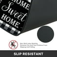 thumbnail image 5 of Farmhouse Kitchen Rugs and Mats Non Skid Washable Set of 2, Buffalo Grid Kitchen Mats for Floor, Home Sweet Home Kitchen Runner Rug, Black White Kitchen Decor, 5 of 6
