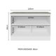thumbnail image 3 of Gabinete Bajo Cocina Madesa Lux 120cm con Encimera BG 01, 3 of 5