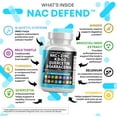 thumbnail image 3 of NAC Supplement N-Acetyl Cysteine 1000mg Vitamin D3 K2 Zinc Quercetin 1000mg Sarracenia Purpurea 1000mg with Elderberry Holy Basil Bee Propolis Bromelain L-Lysine Made in USA - 60 Count, 3 of 9