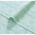 thumbnail image 3 of Martha Stewart Microfiber Sheet Set, Vine Medallion, Queen, 3 of 3