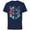 Navy, variant on Marvel Mech Strike: Mechasaurs Avengers Armed for Combat - Short Sleeve Cotton T-Shirt for Adults - Customized-Navy