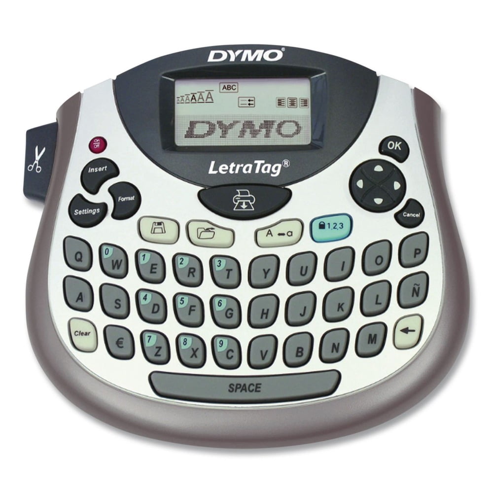 DYMO 2174540 LetraTag 100T 2 Line 6.7 in. x 2.8 in. x 5.7 in. Label Maker