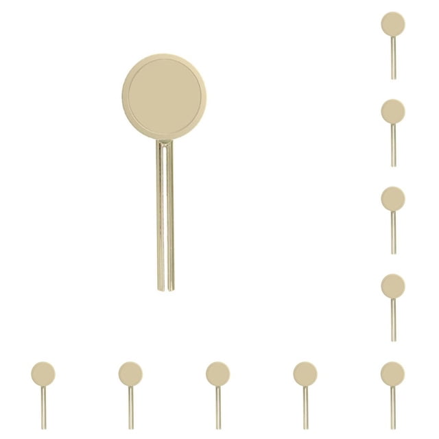 Toystoory Exprimidor Manual de de dientes, tubo rodante para baño, dispensador de mano, exprimidor de crema facial, accesorio escurridor Oro 10piezas