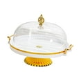 thumbnail image 4 of DOLITY Cake Stand Multifunctional Cupcake Candy Display Tray Decorative Kitchen Platter White with Lid, 4 of 9