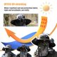 thumbnail image 3 of Men Sun Hat with 2 Solar Fan Fishing Hats Wide Brim Sun Hat for Summer Camping, 3 of 5