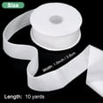 thumbnail image 3 of Unique Bargains White Velvet Ribbon, 1-1/2 Inch X 10 Yards, Thick Velvet Ribbon for Gift Wrapping/Clothing Accessories/Bow Making, 3 of 7