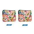 thumbnail image 7 of FORMRS 13"-13.3" Laptop Sleeve Protective Case Soft Carrying Quilted Computer Bag Cover, Pink Colorful Circles, 7 of 7