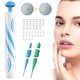 thumbnail image 1 of Muyoka Eliminador de etiquetas de piel Kit de eliminaci贸n de etiquetas de piel con 40 bandas de eliminaci贸n de goma para etiquetas de piel medianas de 0,08 a 0,16 pulgadas y etiquetas de piel grandes, 1 of 6