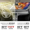 thumbnail image 4 of The Aristocats Windshield Sun Shade, Front Foldable Windshield Sunshade, Car Sun Shade Windshield Blocks UV Rays, Keep Car Interior Cool 55"x30", 4 of 8