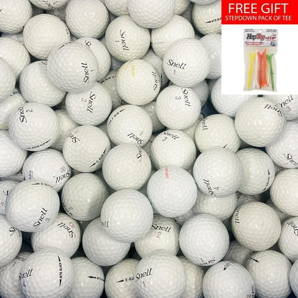 Mulligan - 88 balles de golf récupérées Snell AAA, Blanc