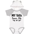 thumbnail image 3 of Inktastic My Yaya Loves Me Grandchild Girls Baby Bodysuit, 3 of 5