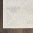 thumbnail image 6 of Nourison Easy Care Indoor/Outdoor Ivory/White 4' x 6' Area Rug, (4x6), 6 of 11