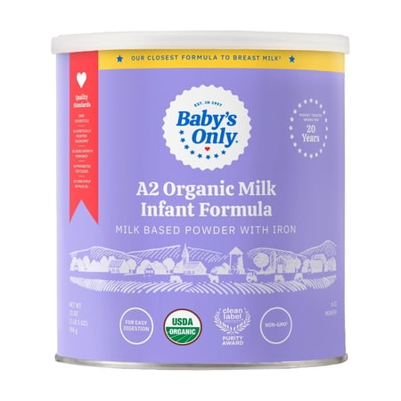Baby's Only Organic - Infant Formula Organic 2 Supplement Iron - 21 Ounces
