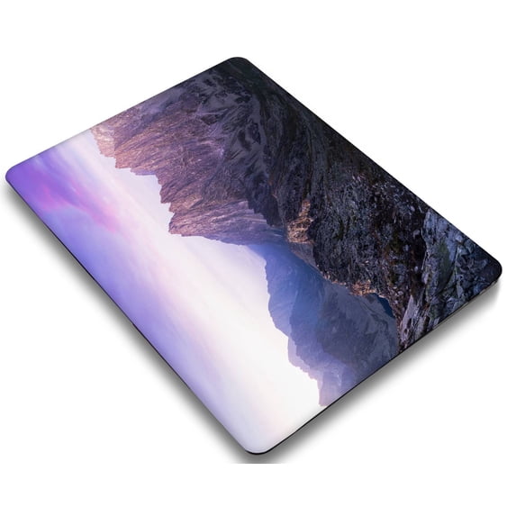 KSK KAISHEK Hard Shell Cover Only for MacBook Air 13" 2022 - 2018 A2337 m1 A2179 A1932, Purple series 0787