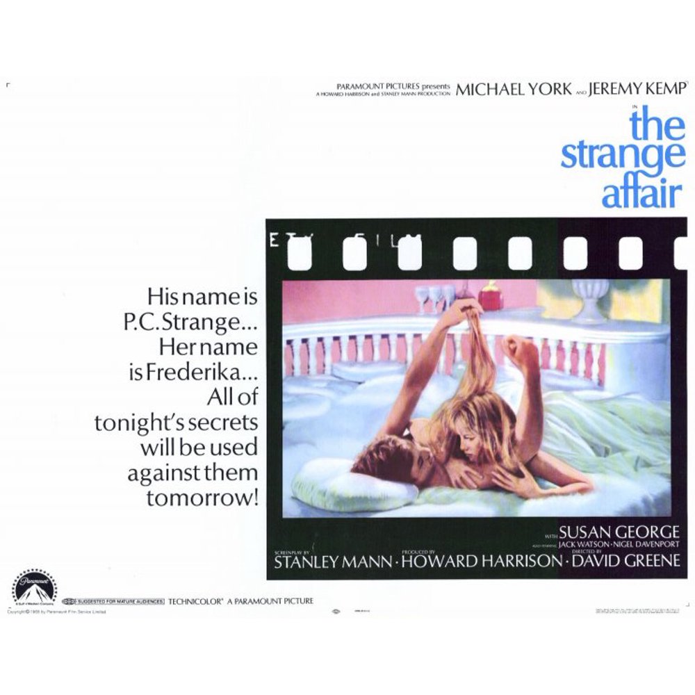 The Strange Affair movie POSTER (Style A) (11