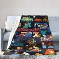 thumbnail image 2 of Manta de dibujos animados de Scooby Doo, manta de felpa grande súper suave y esponjosa para niños, niñas y adultos jóvenes, manta de franela cálida y acogedora para sala de estar, sofá cama para, 2 of 7