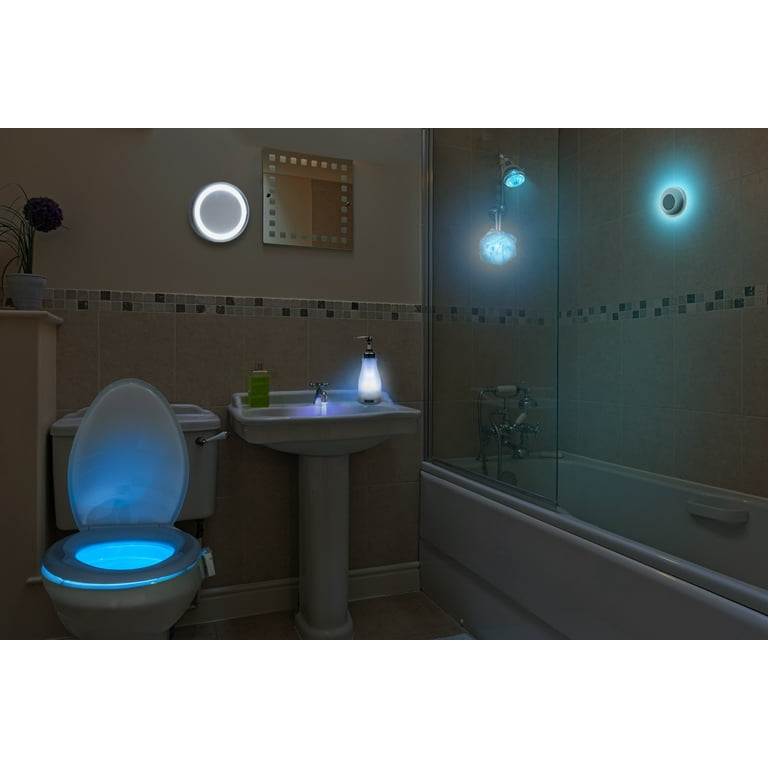 IllumiBowl motion-activated toilet night light review