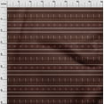 thumbnail image 3 of oneOone Viscose Chiffon Brown Fabric Stripe|Peacock & Floral Block Sewing Craft Projects Fabric Prints By Yard 42 Inch Wide, 3 of 4