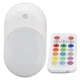 thumbnail image 1 of 16 opciones de color, control remoto, perfecto para cocinas, pasillos y escaleras, luz nocturna LED RGB CA 100-240 V, 1 of 8