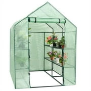 Rarebuyz Greenhouse for Outdoor Gardening Mini Walk In Plant Green House 8 shelves