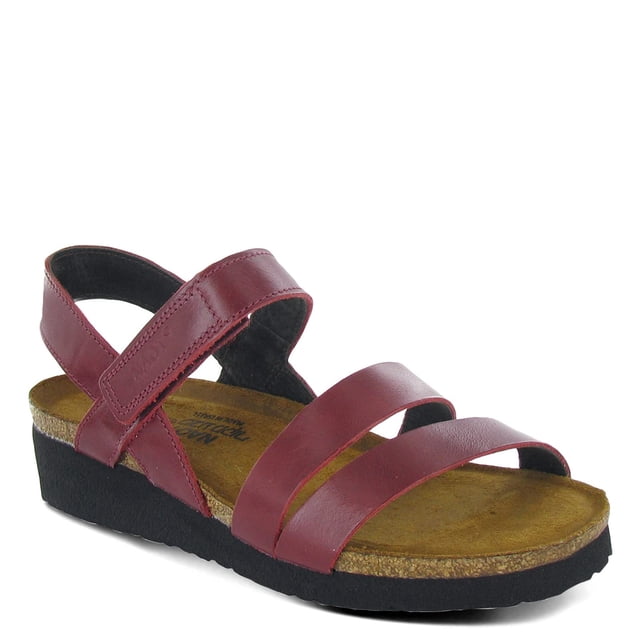 Sandalias NAOT Kayla de piel rumba para mujer con soporte en arco