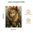 thumbnail image 2 of Nawypu Large Vintage Lion Canvas Wall Art Wildlife King Animal with Flower Butterfly Painting Artwork for Bedroom Living Room Decor Ready to Hang, 2 of 5