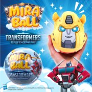 Transformers Plush MiraBall Mystery Ball with Stickers & Fidget Toys - Plushies Blind Box Cute Figures, Stuffed Animal Collectible Toys, Gifts, Prizes for Kids, Ages 3+ (1-Pack)