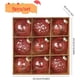 thumbnail image 2 of Juego de 9 bolas decorativas navideñas de 80 mm/3,15 pulgadas, transparentes e irrompibles, para colgar en el hogar, fiestas navideñas, 2 of 7
