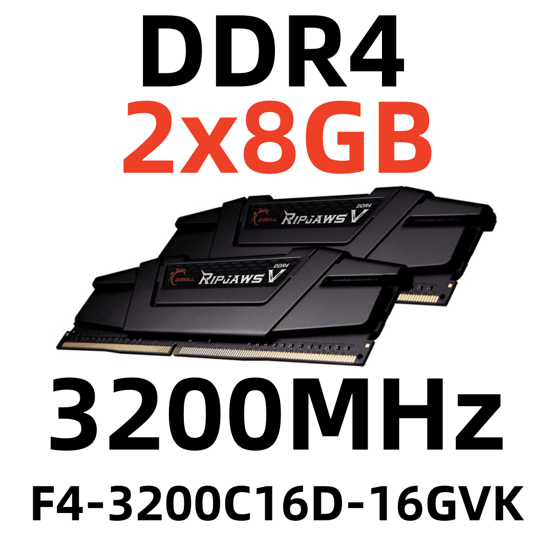 G.SKILL Ripjaws V 32GB (2x16GB) DDR4 3600 PC4 28800 RAM, Model F4