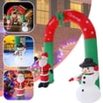 thumbnail image 5 of Gibobby inflable Papá Noel Muñeco de nieve Adornos navideños al libre Decoración de la tienda del(AS show As picture), 5 of 5
