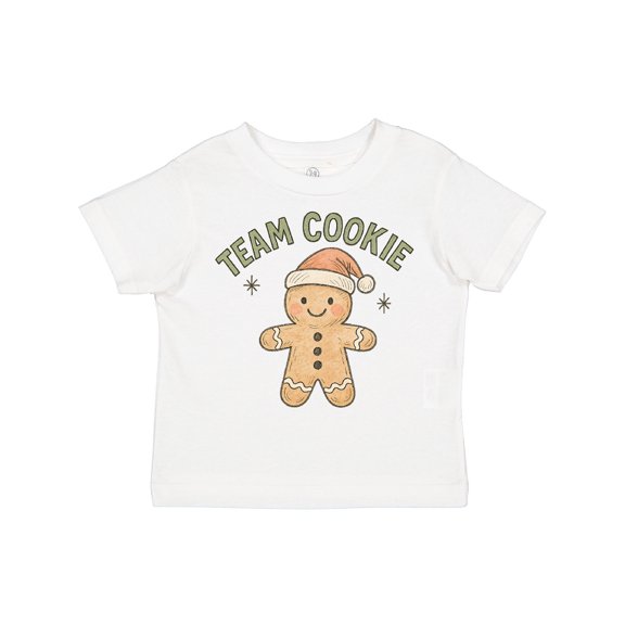 Inktastic Team Cookie Gingerbread Christmas Boys or Girls Toddler T-Shirt