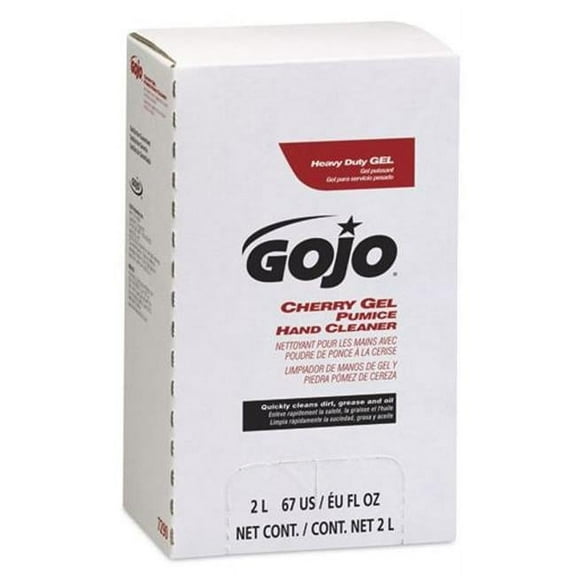 Gojo Industries GOJ 7290-04 Cherry Gel Pumice Hand Cleaner