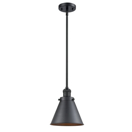 

Innovations Lighting 201S Appalachian Appalachian 8 Wide Mini Pendant - Black