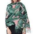 thumbnail image 5 of Shawl Wraps for Women - Summer Green Tree Oversized Fall Winter Fashion Blanket Scarf for Women, 5 of 6