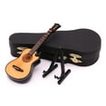 thumbnail image 1 of Exquisite Mini Guitar With Stand & For Case Ornaments Home Display Decor Lovers, 1 of 5
