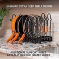 thumbnail image 6 of Pots and Pans Organizer – Kitchen Cabinet Organization and Storage, 6 of 9