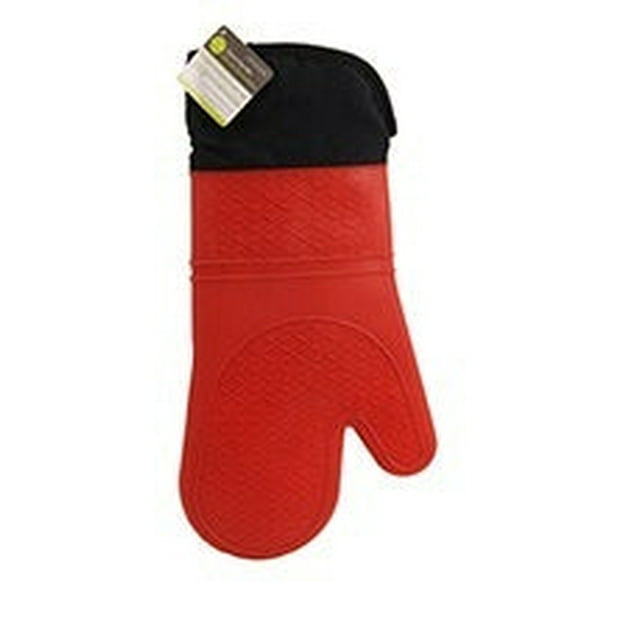 Luciano Gourmet Gant de Four en Silicone 70374 Rouge