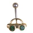 thumbnail image 1 of Coches de cristal austriaco, joyería de oro para el cuerpo, piercings para el ombligo, anillos para el ombligo, barra para el ombligo, lotes, accesorios sexuales, piercing, 1 of 4