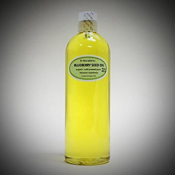 Dr. Adorable - 100% Pure Blueberry Seed Oil Organic Cold Pressed Natural Hair Skin Care Anti Aging - 16 oz