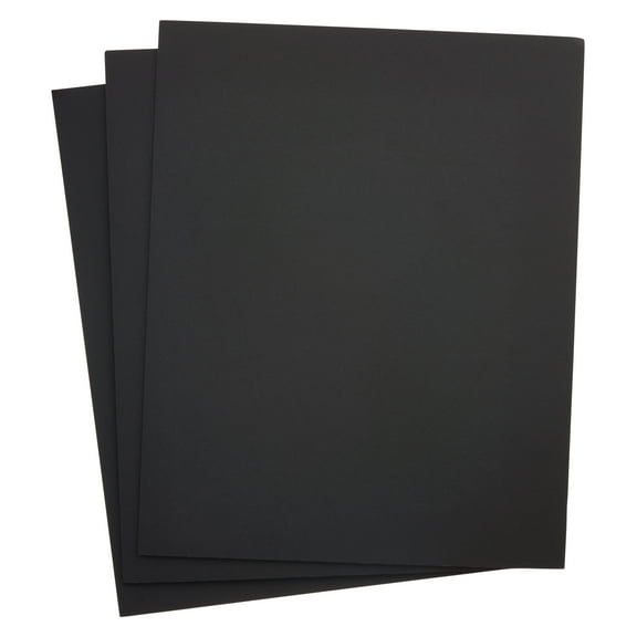 16" x 20" Black Foam Boards, 12 Packs: 3 ct. (36 total)