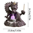 thumbnail image 7 of Ceramic Chinese Dragon Backflow Incense Burner Creative LED Light Backflow Sandalwood Incense Burner Home Decoration Ornaments, 7 of 7