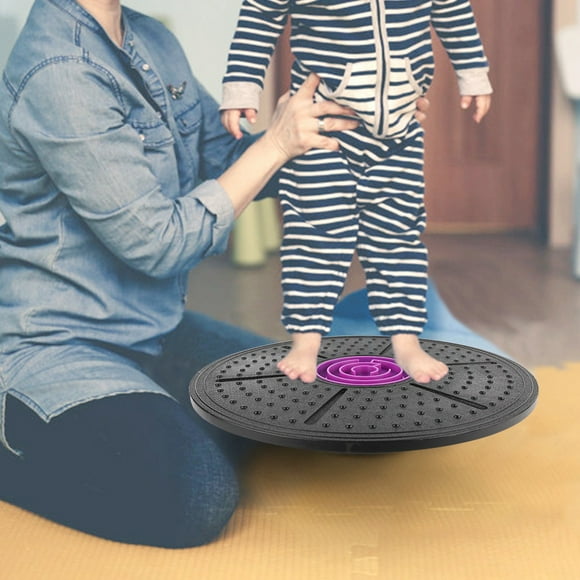 Yoga Board,Purple Labyrinth Wobble Balance Fitness Board Balance Disc Best in Class