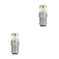 thumbnail image 2 of Riwesomey 2 piezas de lámpara de giro de freno de coche LED DC9-18V bajo consumo de energía DRL luz de marcha atrás piezas de reparación accesorios de luz blanca 2piezas Riwesomey CBP448838, 2 of 5