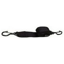 Seachoice Gunwale Trailer Tie Down Strap, 2" Wide, Black